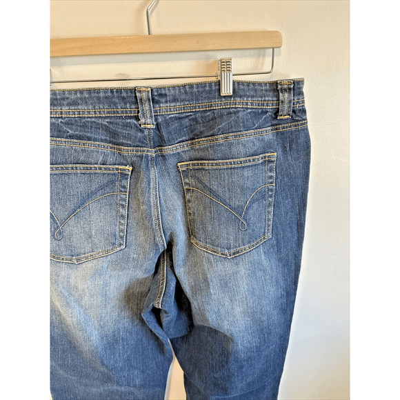 Venezia By Lane Bryant Wide Straight Leg Denim Jeans Women's Size‎ 18 NWT - Picture 9 of 16